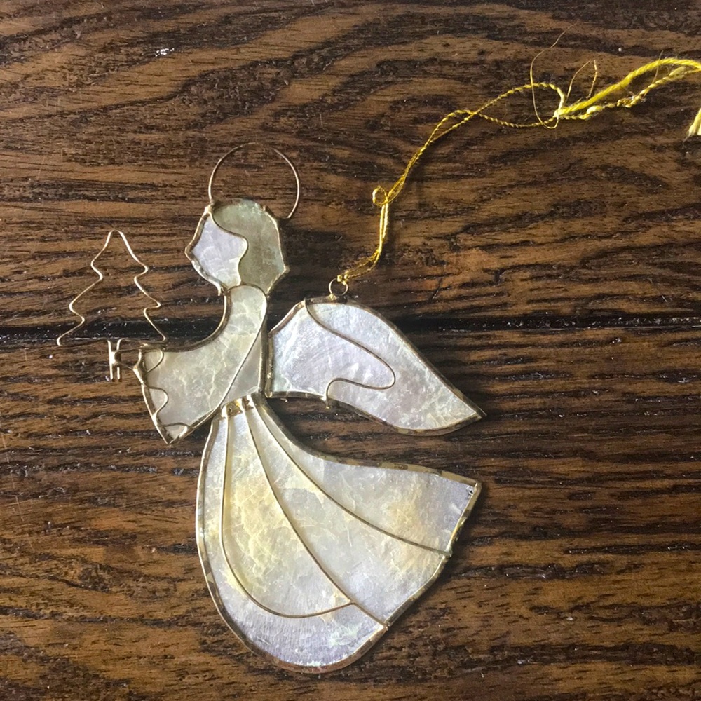 Gold Angel Ornament